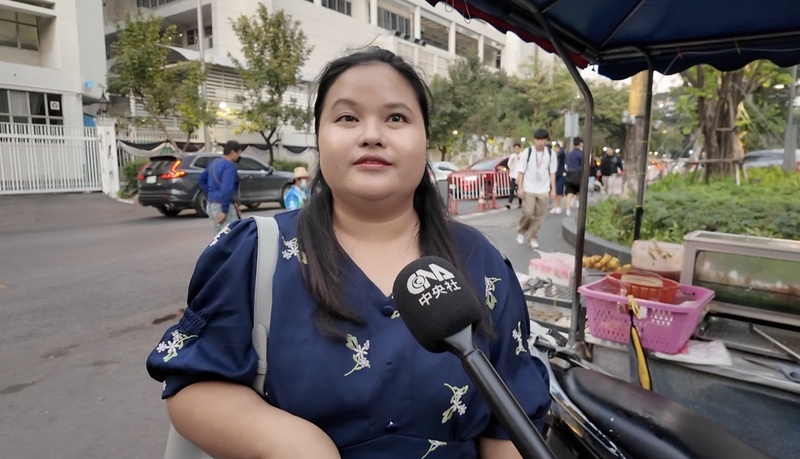 泰國上班族努查娜在意生活成本