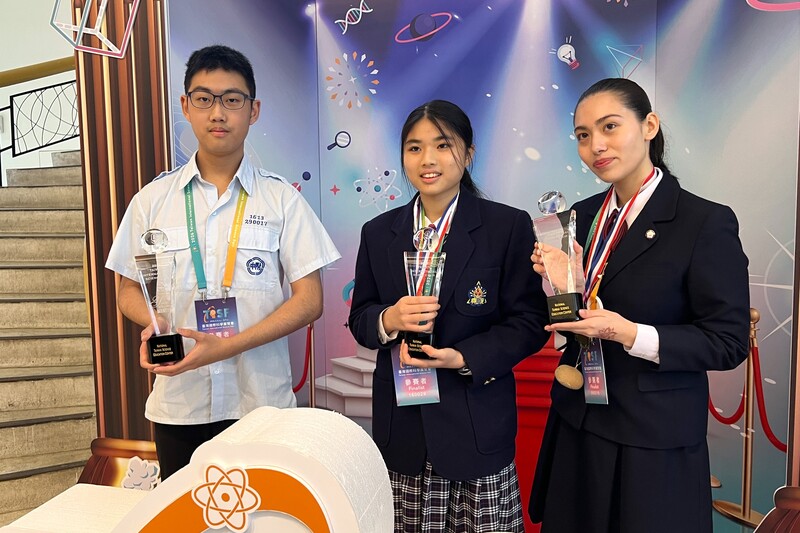 2026台灣國際科展青少年科學家獎得主合影