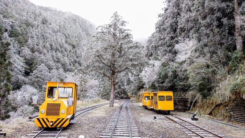 宜蘭太平山見霧淞美景（2）