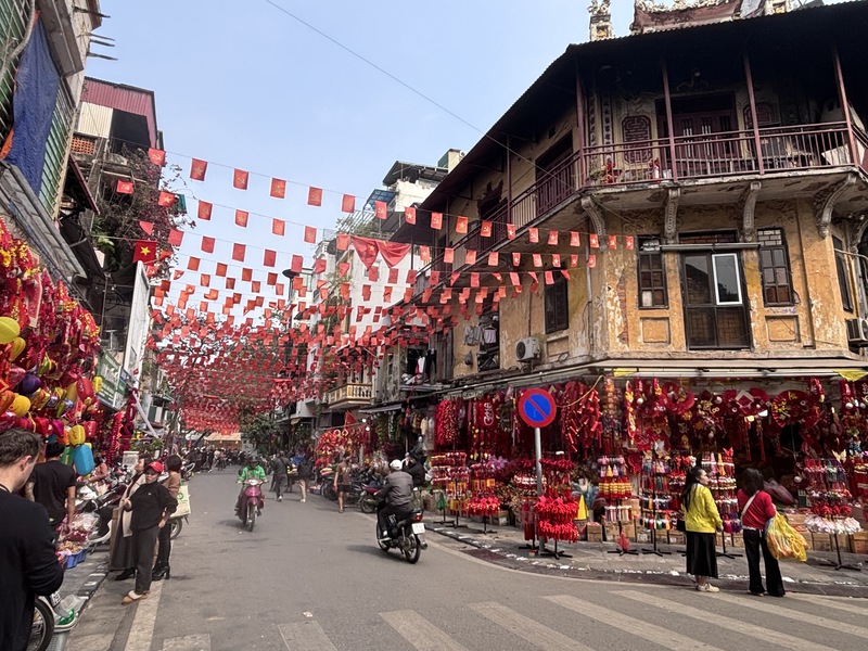 河內36古街準備春節