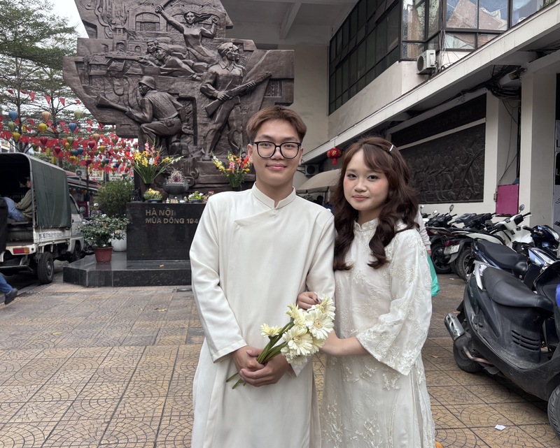 河內學生談塞車