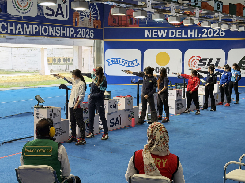 射擊亞錦賽 田家榛、陳俞如分獲第5、6名