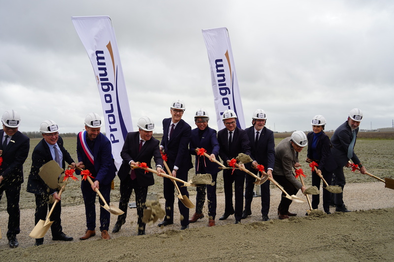 輝能在法國敦克爾克超級工廠動土