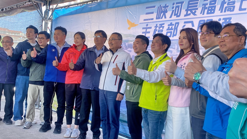 侯友宜視察三峽區長福橋工程（2）