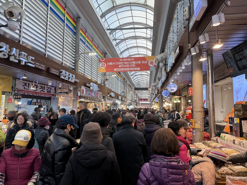 韓國迎農曆過年連假　京東市場採買潮（1）