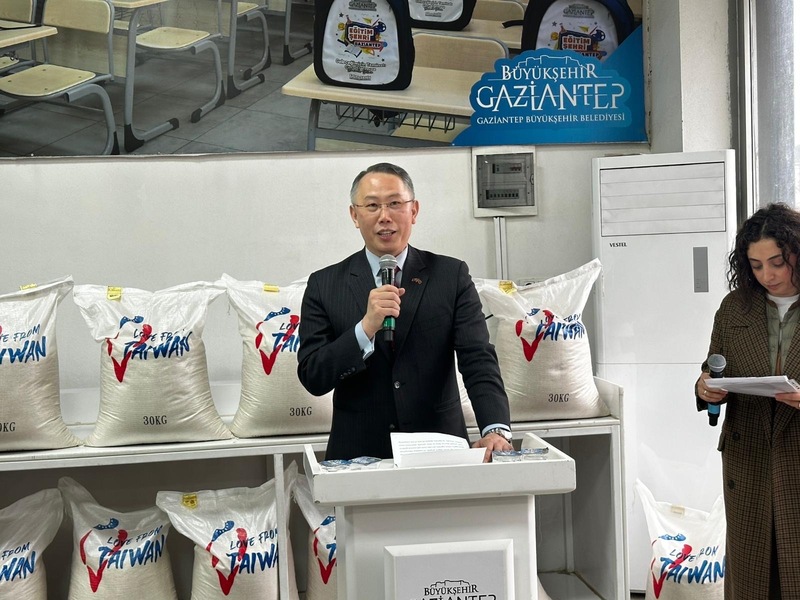 台灣愛心送至土耳其　72噸米助弱勢暫度難關