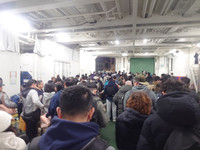 濃霧影響馬祖機場暫停起降　新台馬輪疏運（1）