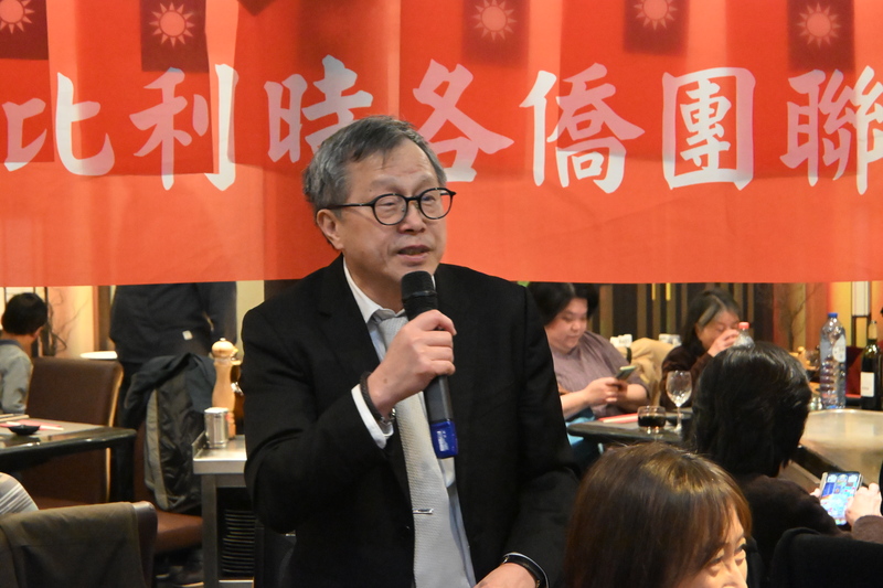 謝志偉出席比利時僑界活動