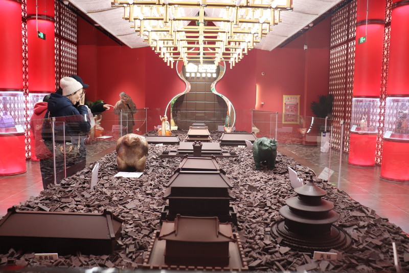 50噸巧克力打造博物館 成北京打卡新地標（3）