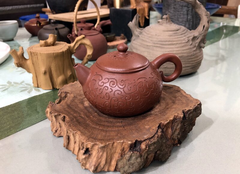 手捏壺陶藝家謝定士取材大自然　栩栩如生