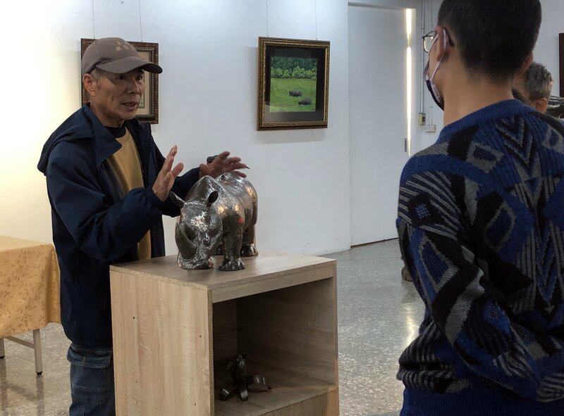 鐵雕藝術家賴銘傳找回少年初心