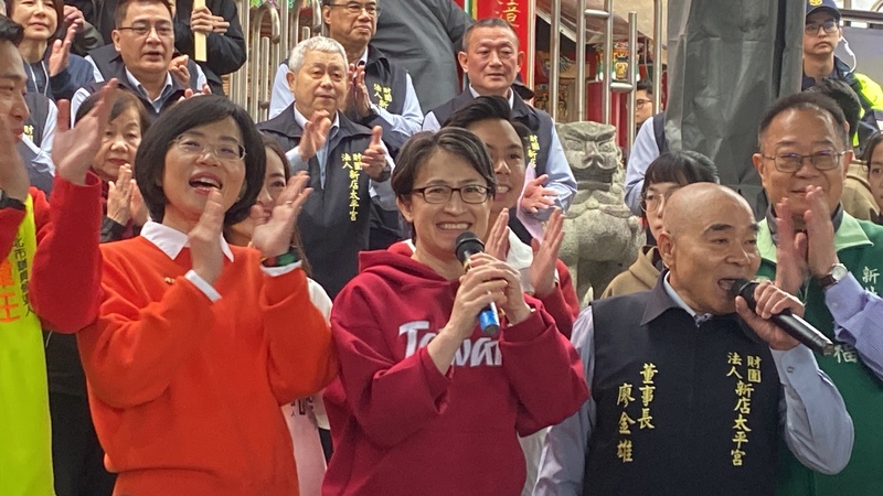 蕭副總統新北新店太平宮走春