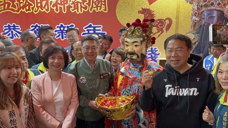 卓榮泰台中豐原參香祈福