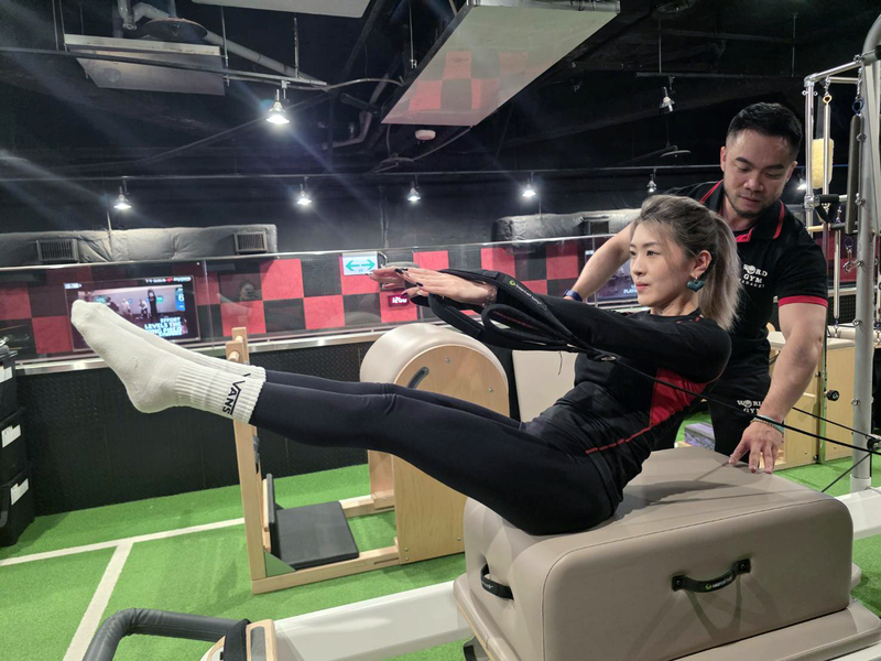 器械式皮拉提斯熱潮在台崛起