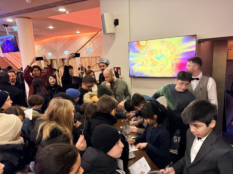 「你吹Do，我吹Si」柏林影展映後簽名