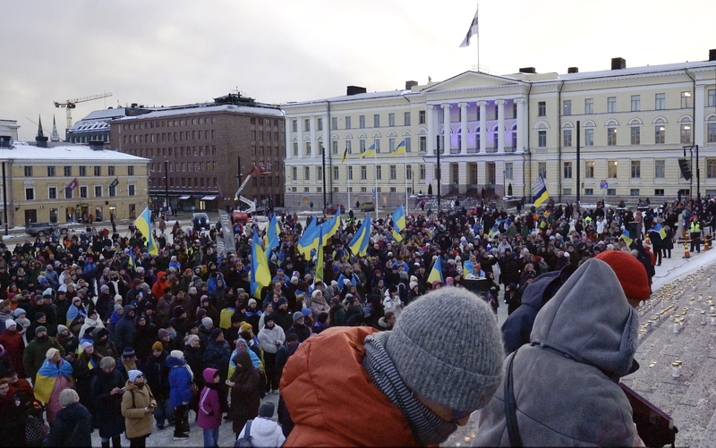 參議院廣場（Senate Square）點燈