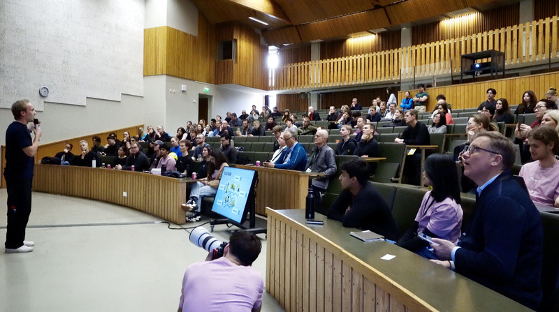 創業Demo Day 簡報現場