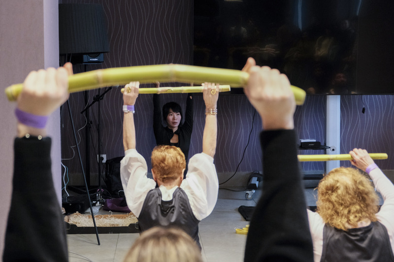 馬德里Hybrid藝博會　羅懿君帶領藝術與健身工作坊