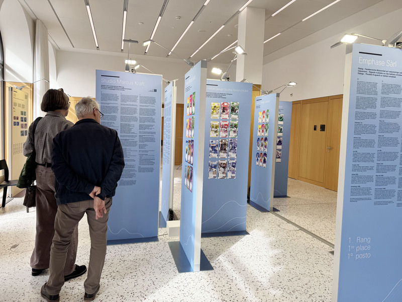 瑞士央行鈔票展介紹新鈔設計決賽作品