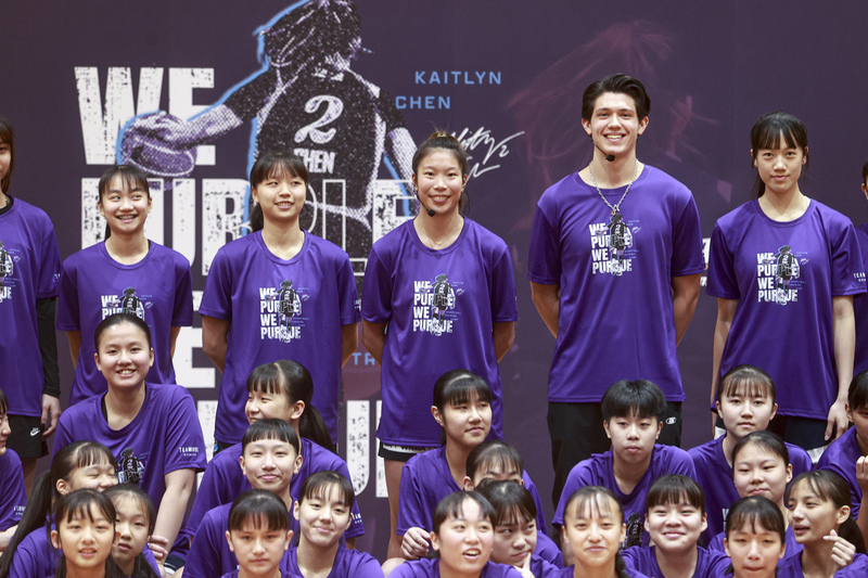 WNBA台裔好手陳紫柔指導台灣基層女籃（2）