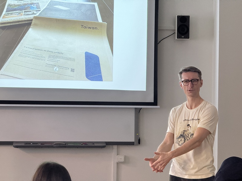 台灣議題走進捷克課堂  成為歐洲學生認識亞洲窗口