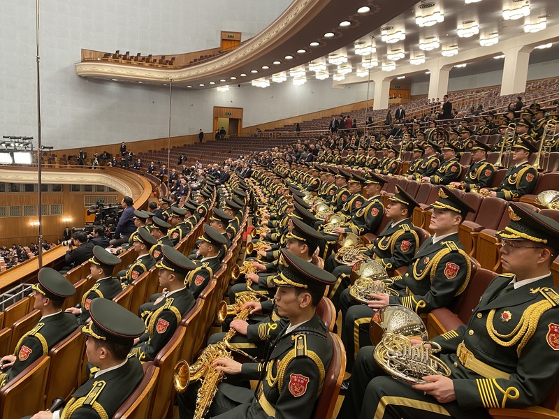 中國全國人大12日閉幕式（2）