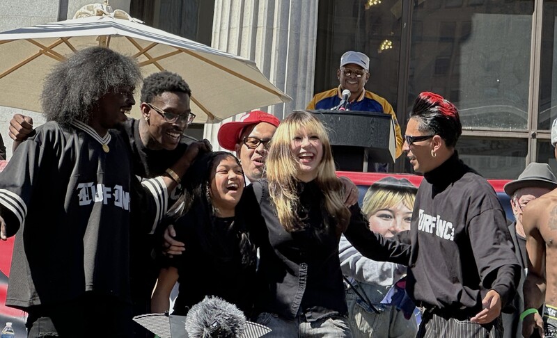 劉美賢出席奧克蘭派對