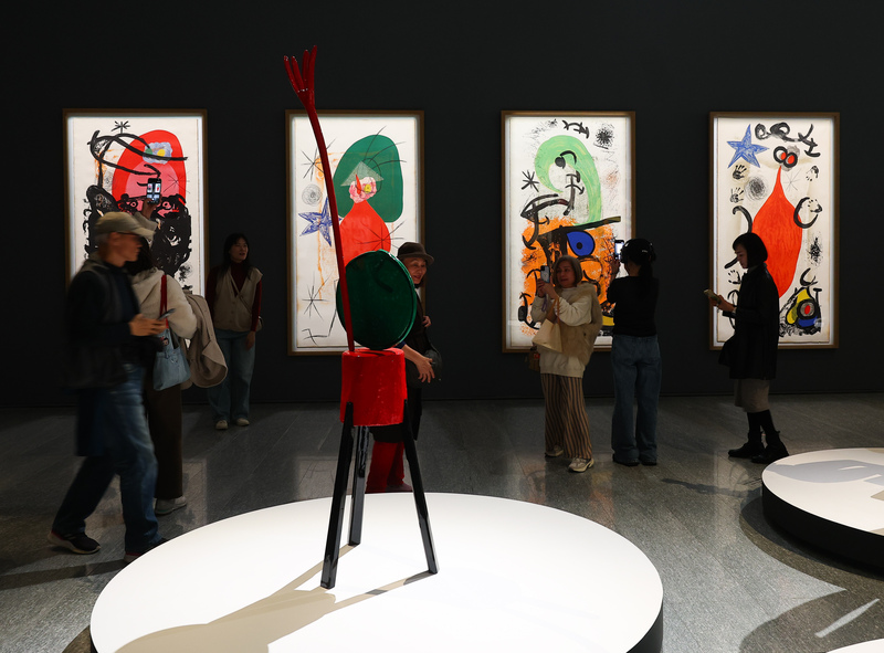 富邦美術館免費參觀　吸引民眾看展（2）